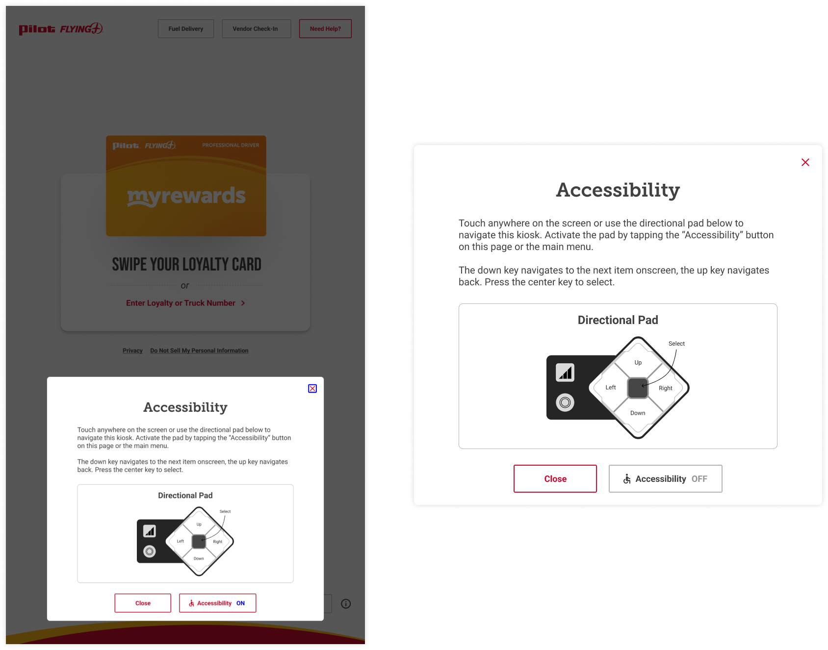 Onboarding modal and start screen with onboarding modal open